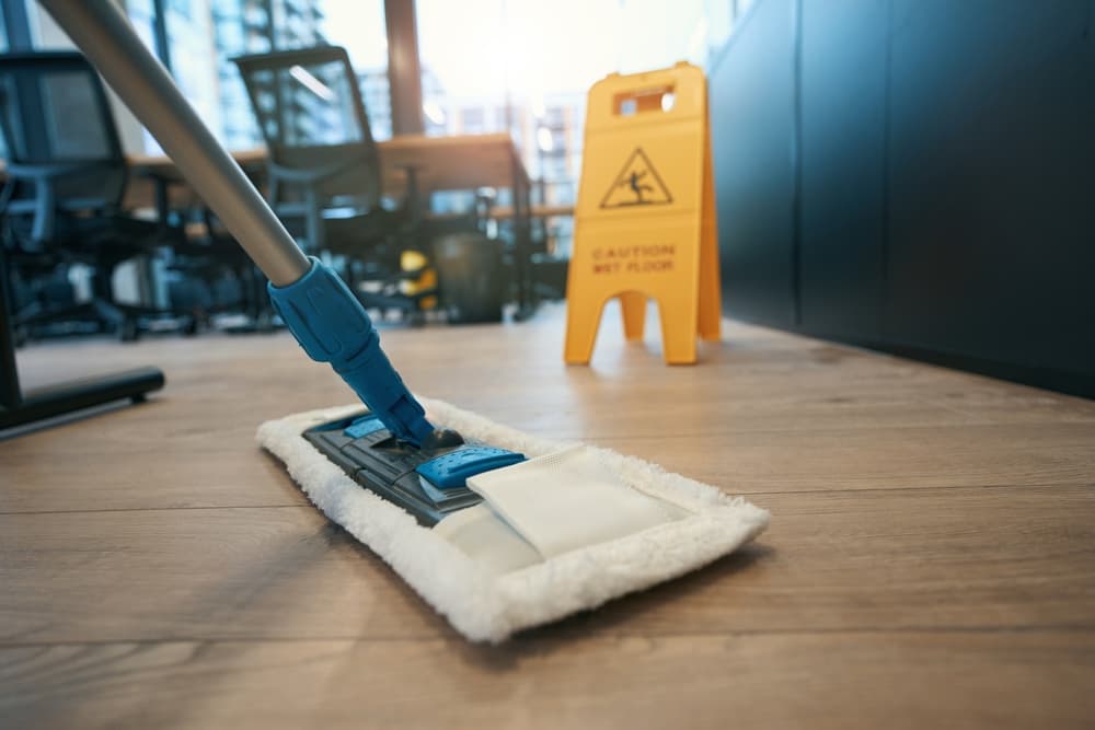 Why is cleaning important in the workplace